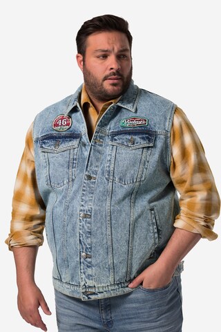 Gilet John F. Gee en bleu
