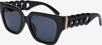 PIECES نظارة شمس 'LOLA' بلون أسود: الأمام