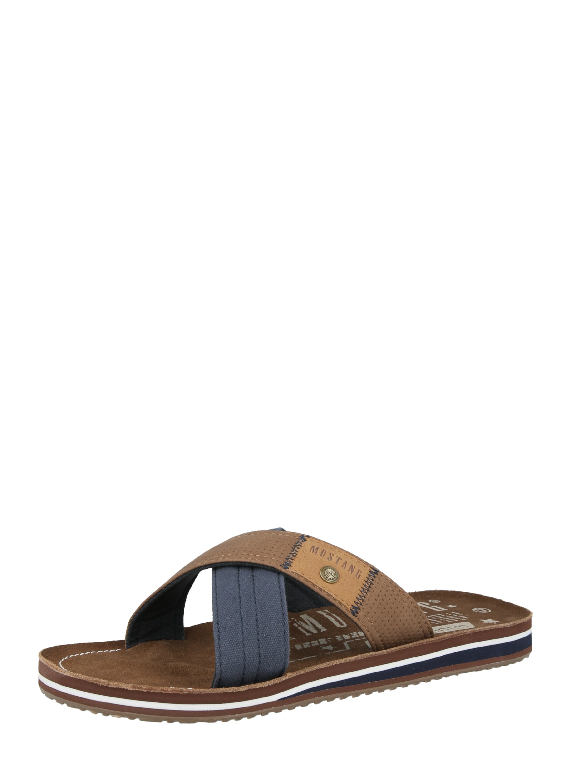 Zoccoletto MUSTANG di colore marino / cognac, Visualizzazione prodotti