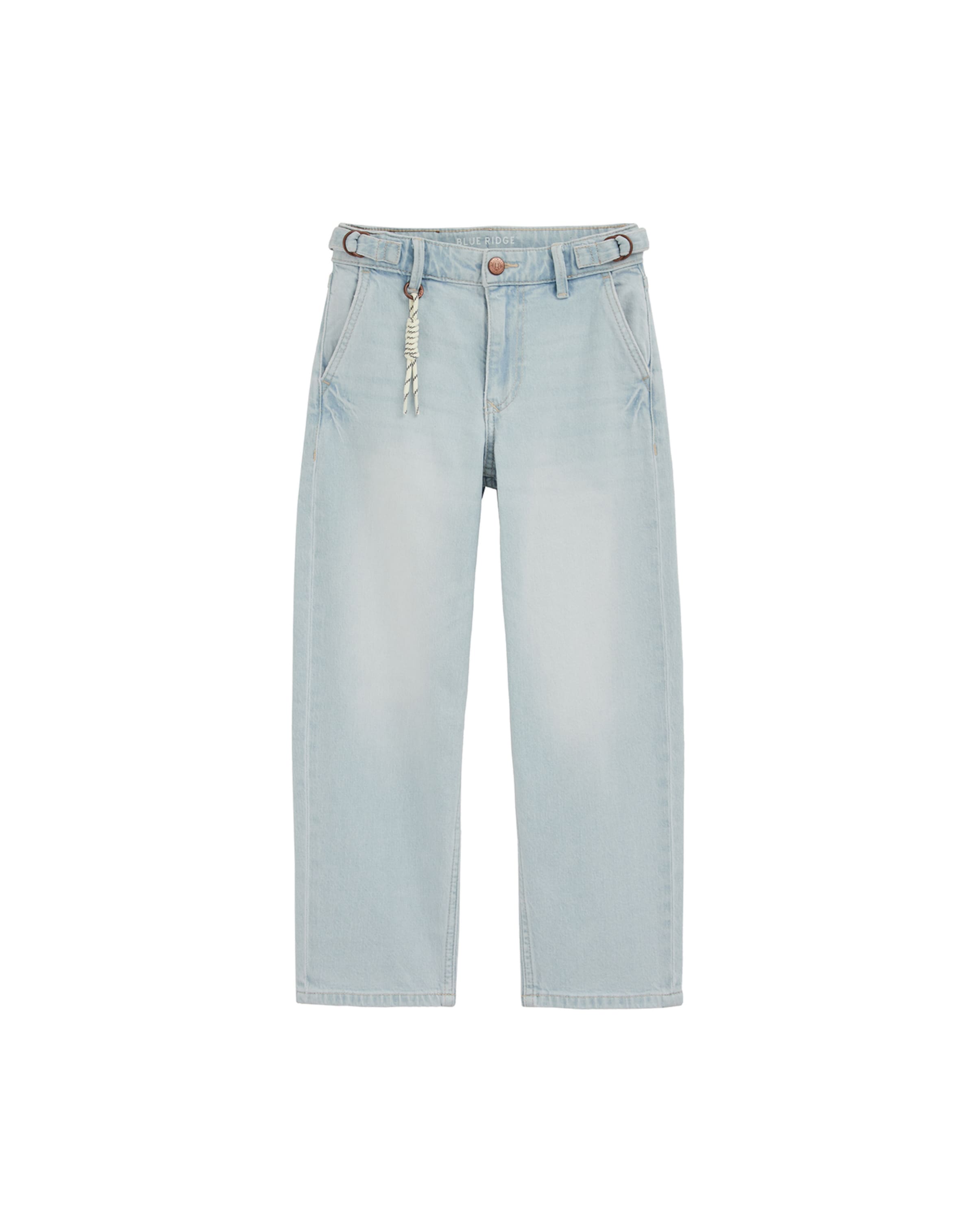 WE Fashion Loosefit Jeans i blå: framsida