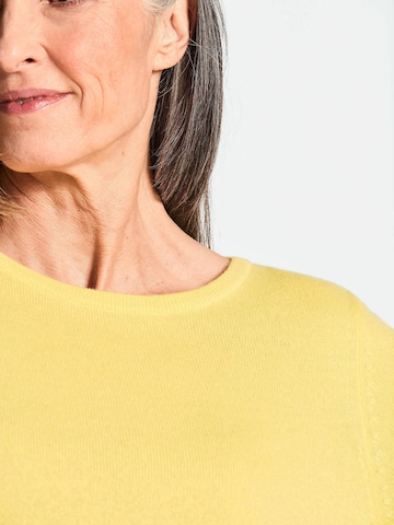 Pull-over Goldner en jaune