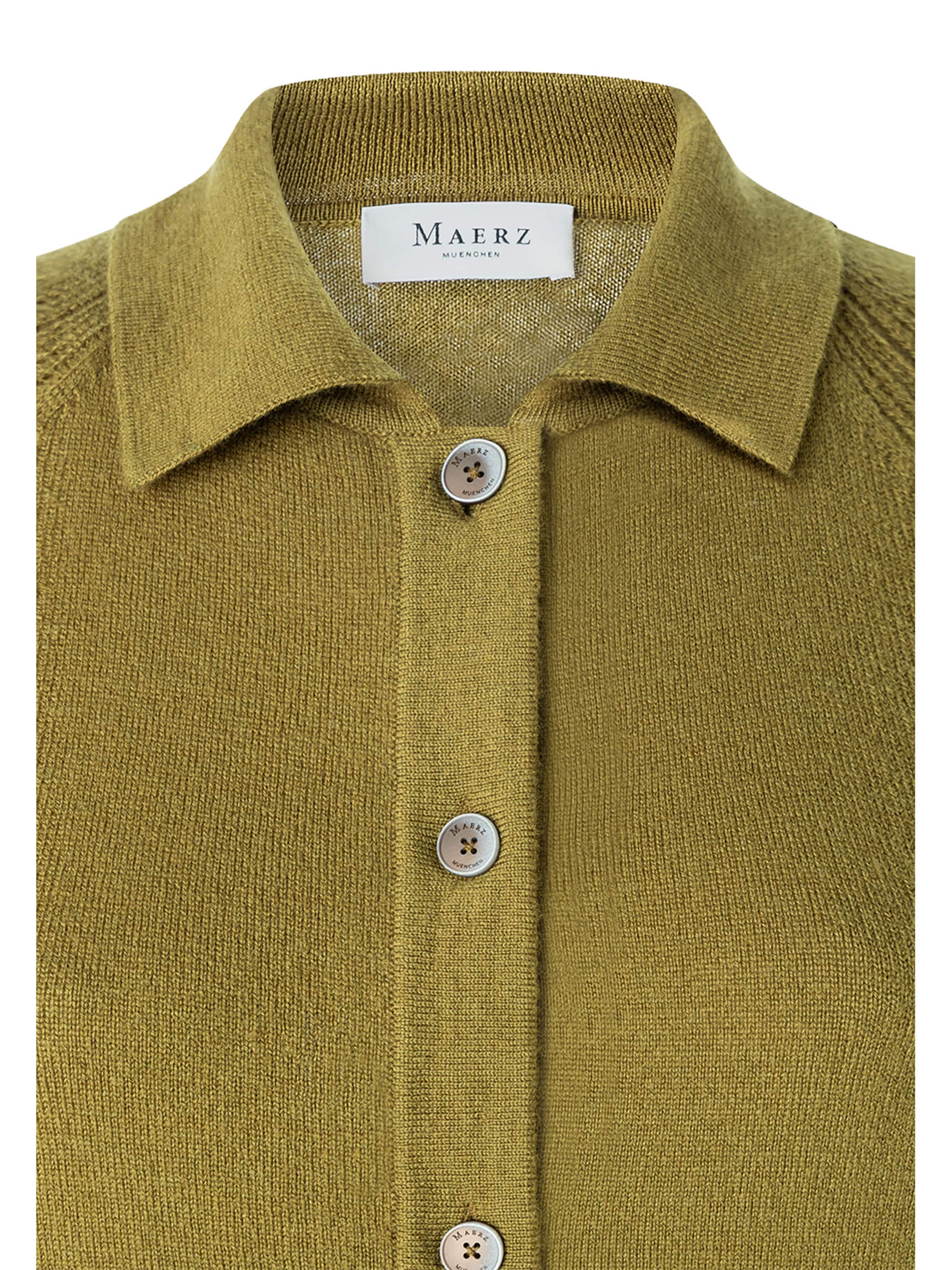 MAERZ Muenchen - Casaco de malha em verde: frente
