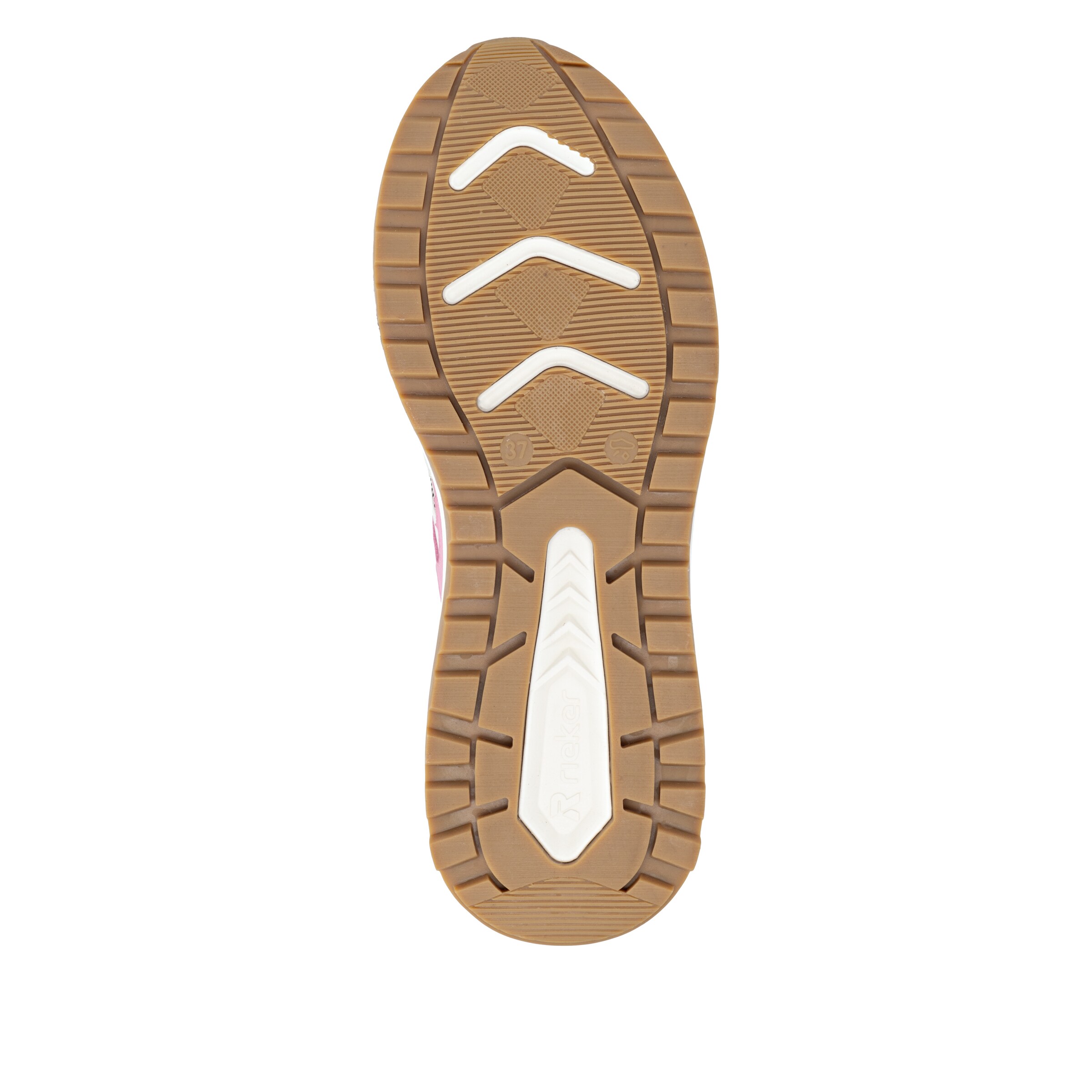 Baskets basses Rieker en blanc