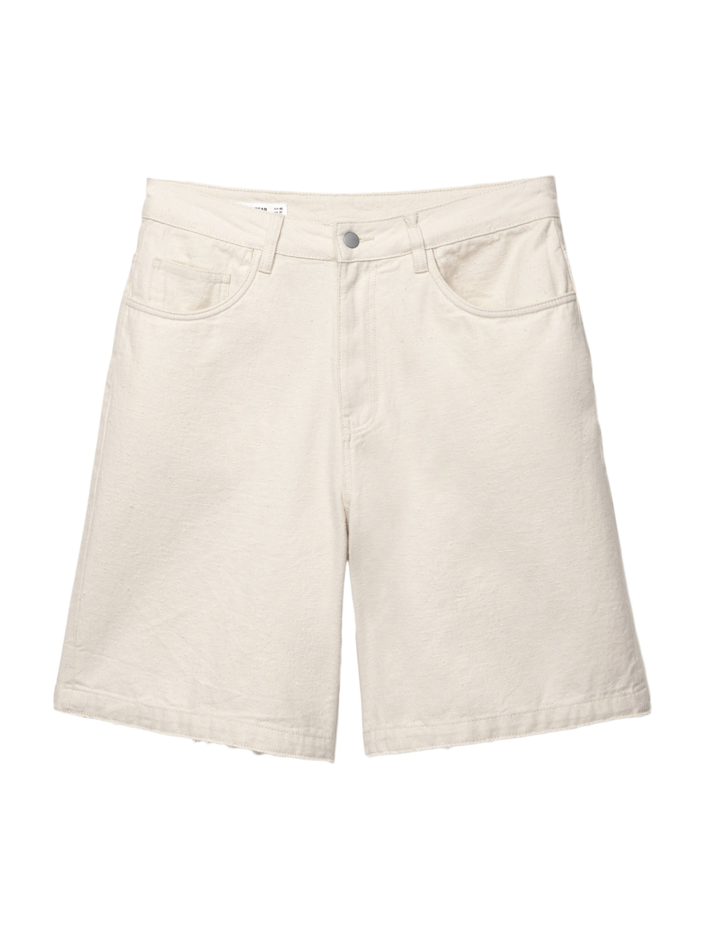 Pantaloni Pull&Bear di colore bianco lana, Visualizzazione prodotti