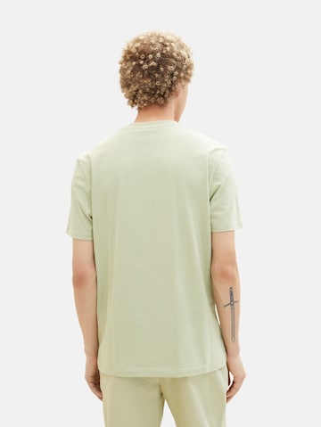 Tricou de la TOM TAILOR DENIM pe verde