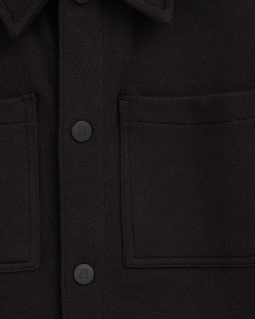 WE Fashion Comfort fit Button Up Shirt in Black