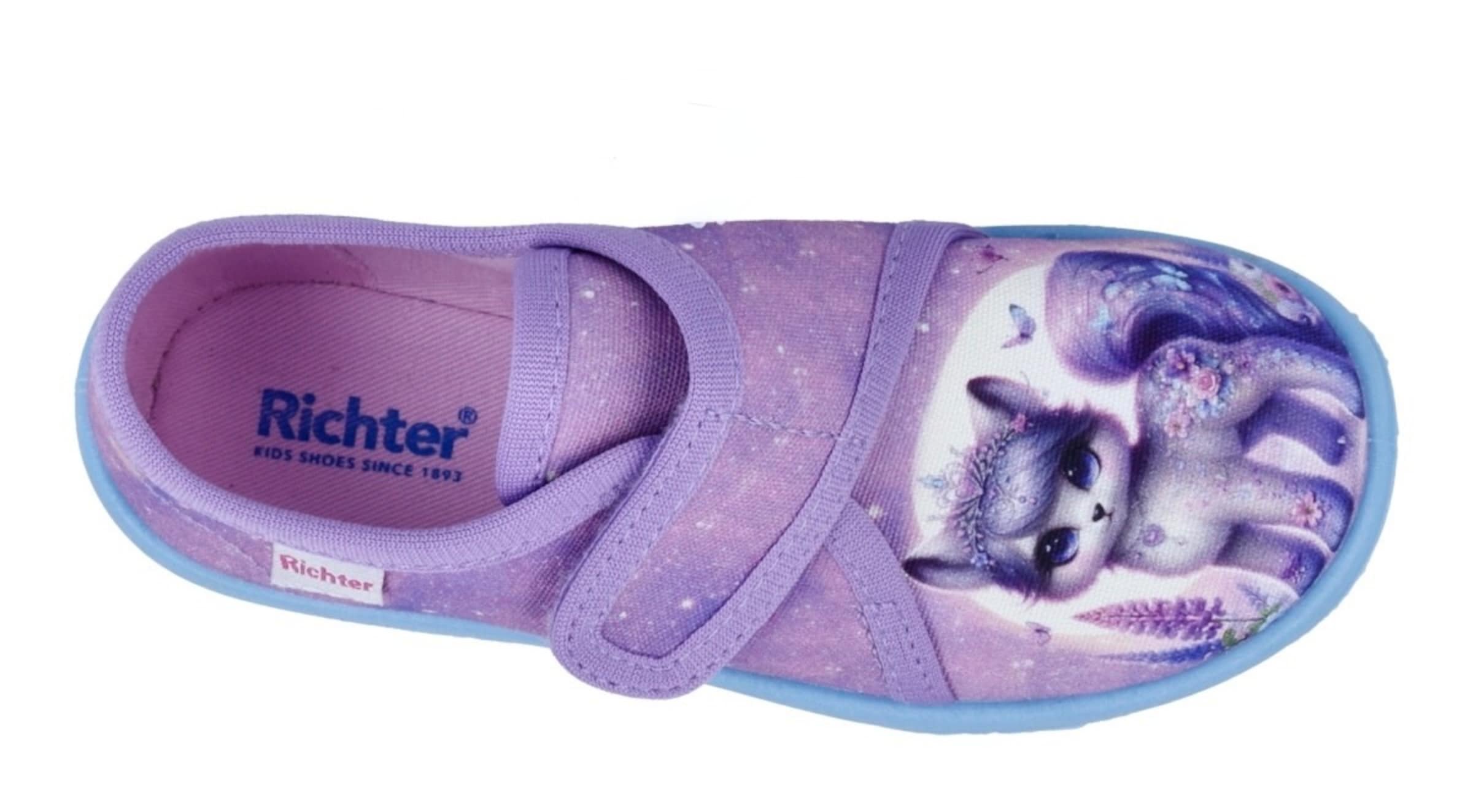 Richter Schuhe Slippers in Purple