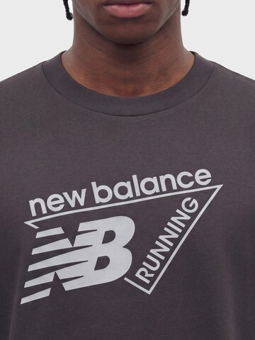 new balance Majica 'Classic' | črna barva