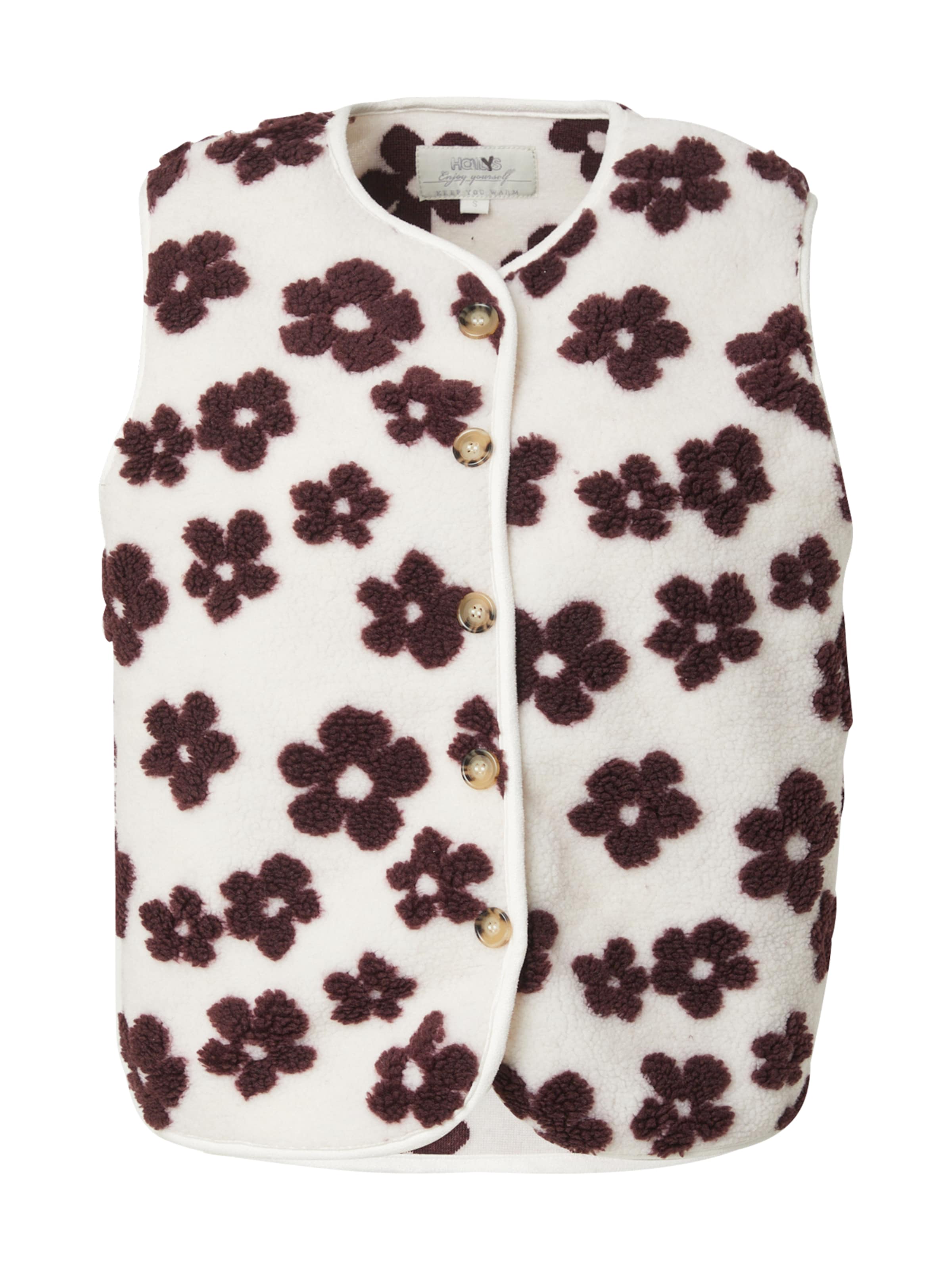 Hailys - Chaleco de punto 'El44li' en beige: frente