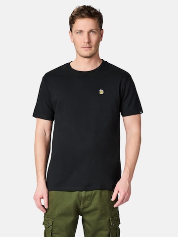 Ragwear Koszulka w kolorze czarny: przód