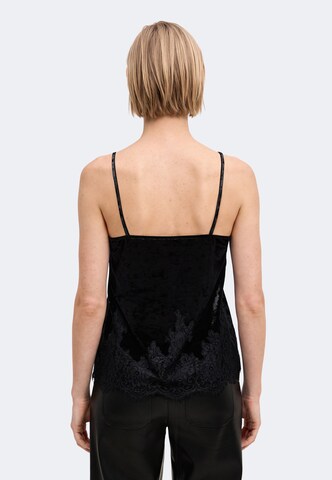 Top 'Linn' de la ABOUT YOU pe negru: spate