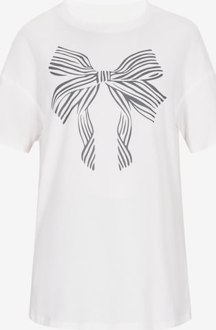 balta NALLY Marškinėliai 'Fashion Look': priekis