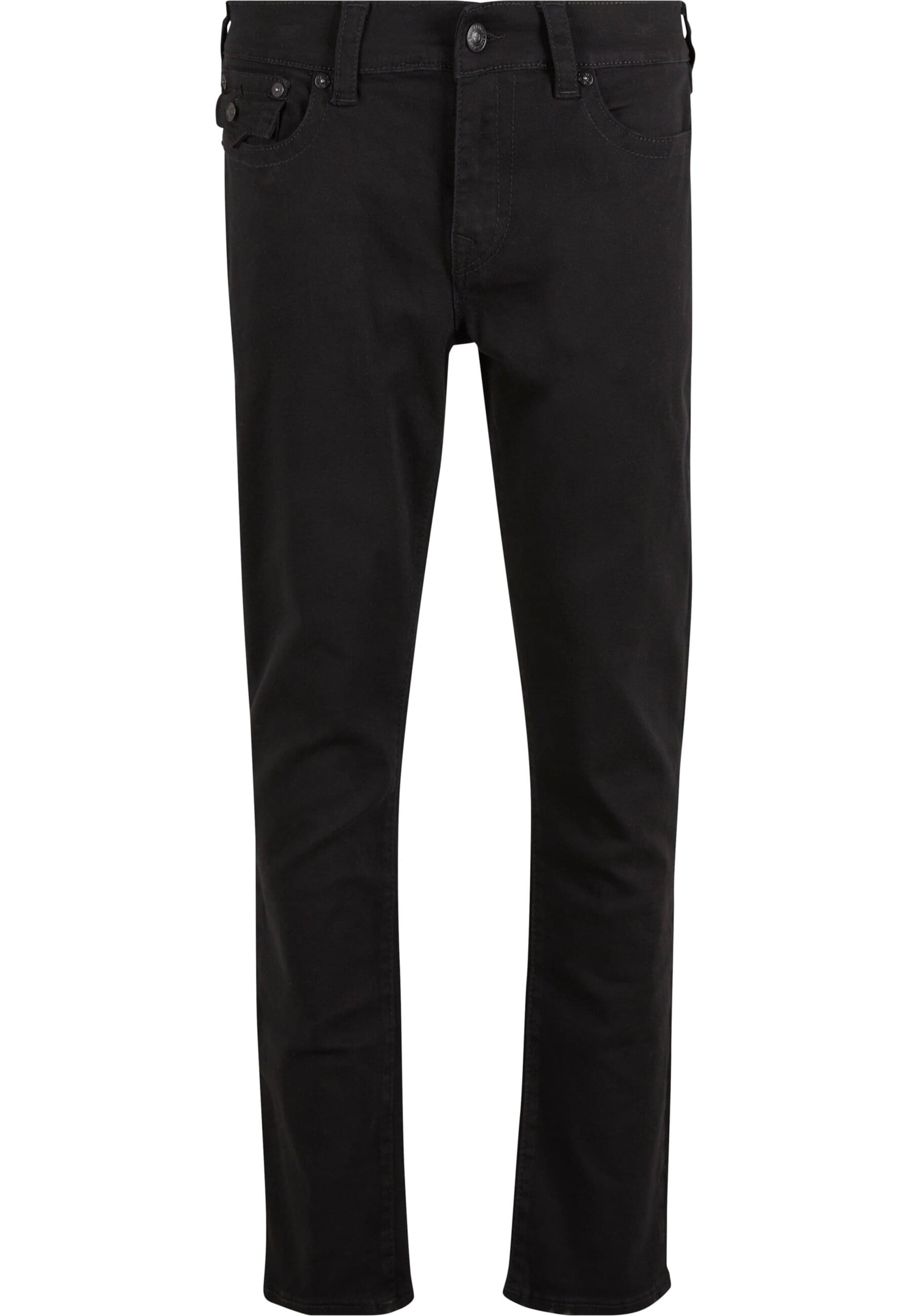 regular Jeans 'Rocco' di True Religion in nero: frontale