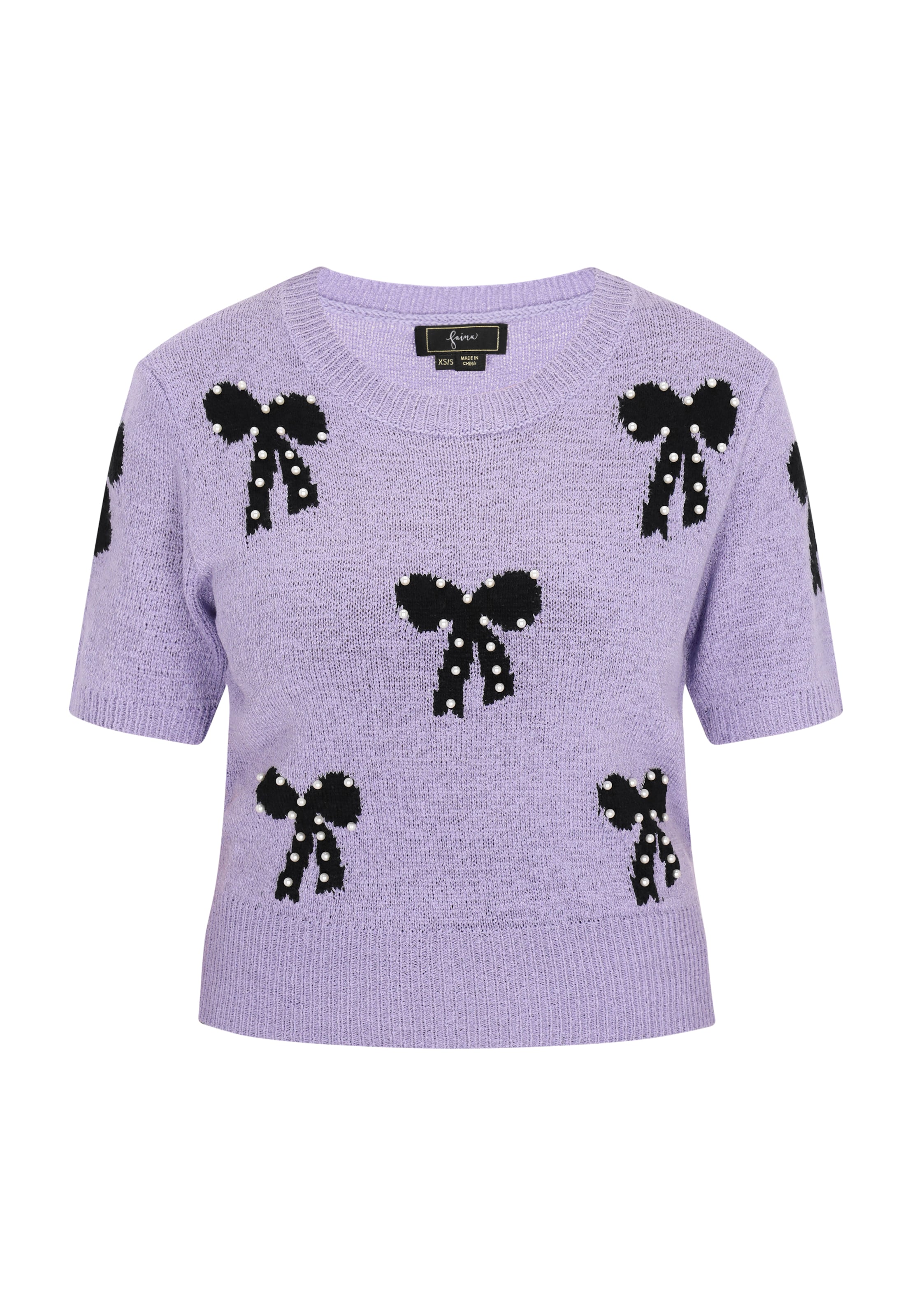 faina Tröja i lila: framsida