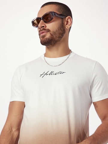 T-Shirt HOLLISTER en marron