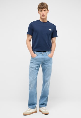 MUSTANG Loosefit Hose 'Tramper' in Blau: Vorderseite