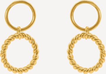 Heideman Earrings 'Surae' in Gold: front