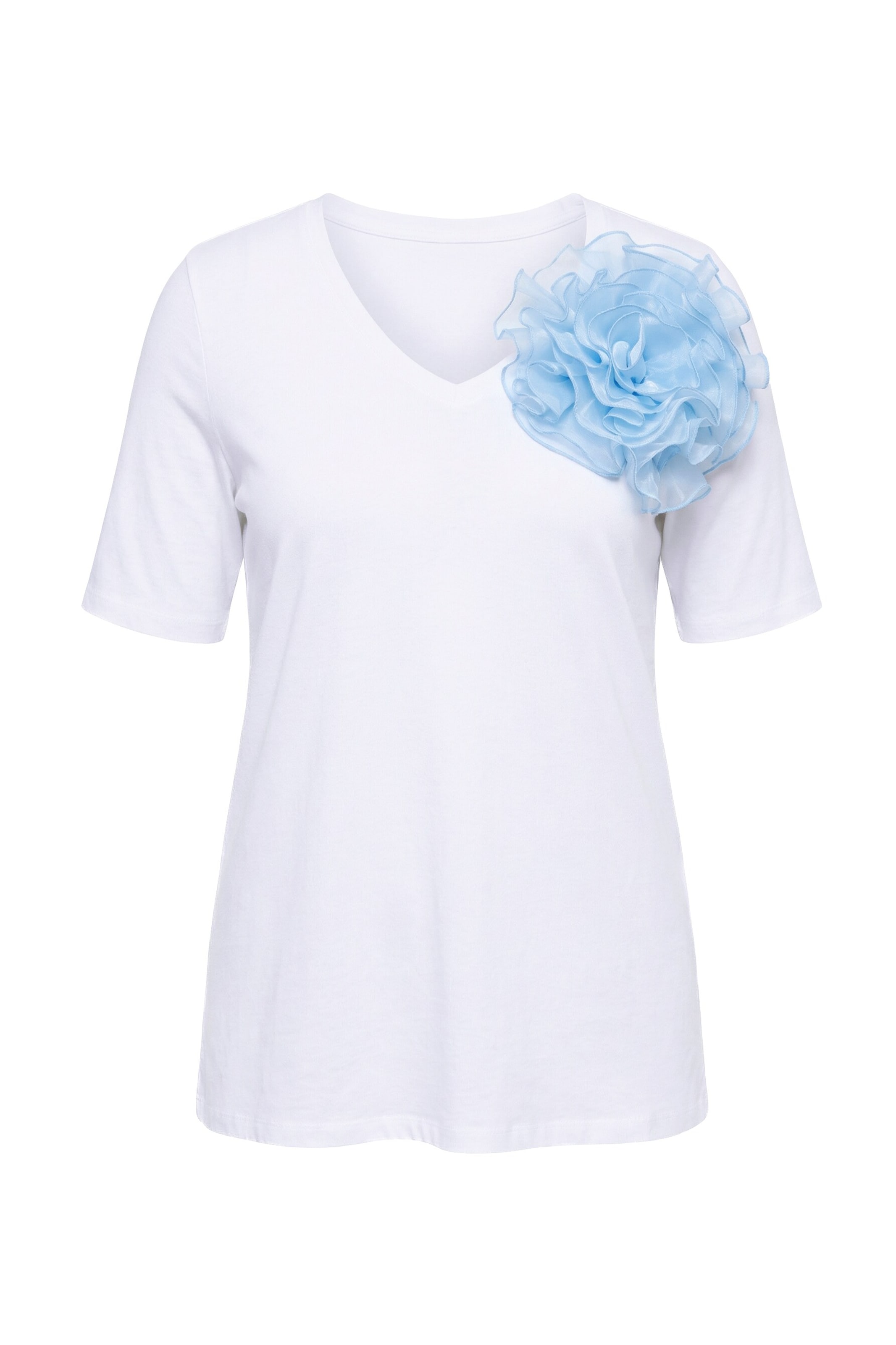 MIAMODA Shirt in Weiß: Vorderseite