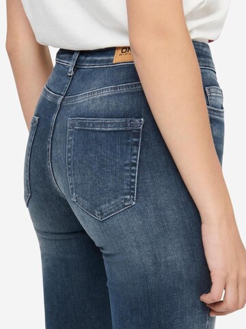 Skinny Jeans 'ONLBLUSH MID SK ANK RW REA422 NOOS 15216970' di ONLY in blu