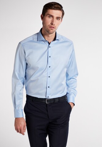 ETERNA Regular fit Business Shirt in Blue: front