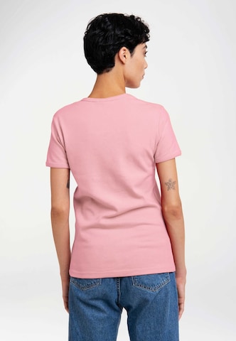 LOGOSHIRT Shirt 'Die Sendung mit der Maus - Elefant' in Roze