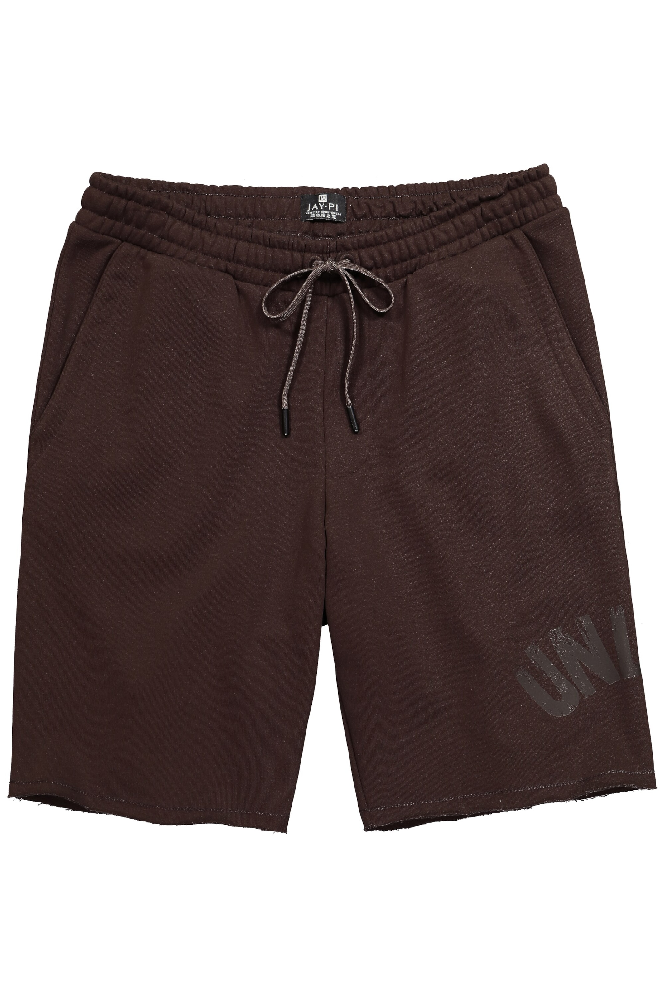 JAY-PI Loosefit Broek in Bruin: voorkant