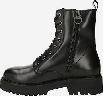 Tommy Jeans Schnürstiefelette 'Tamy' in Schwarz