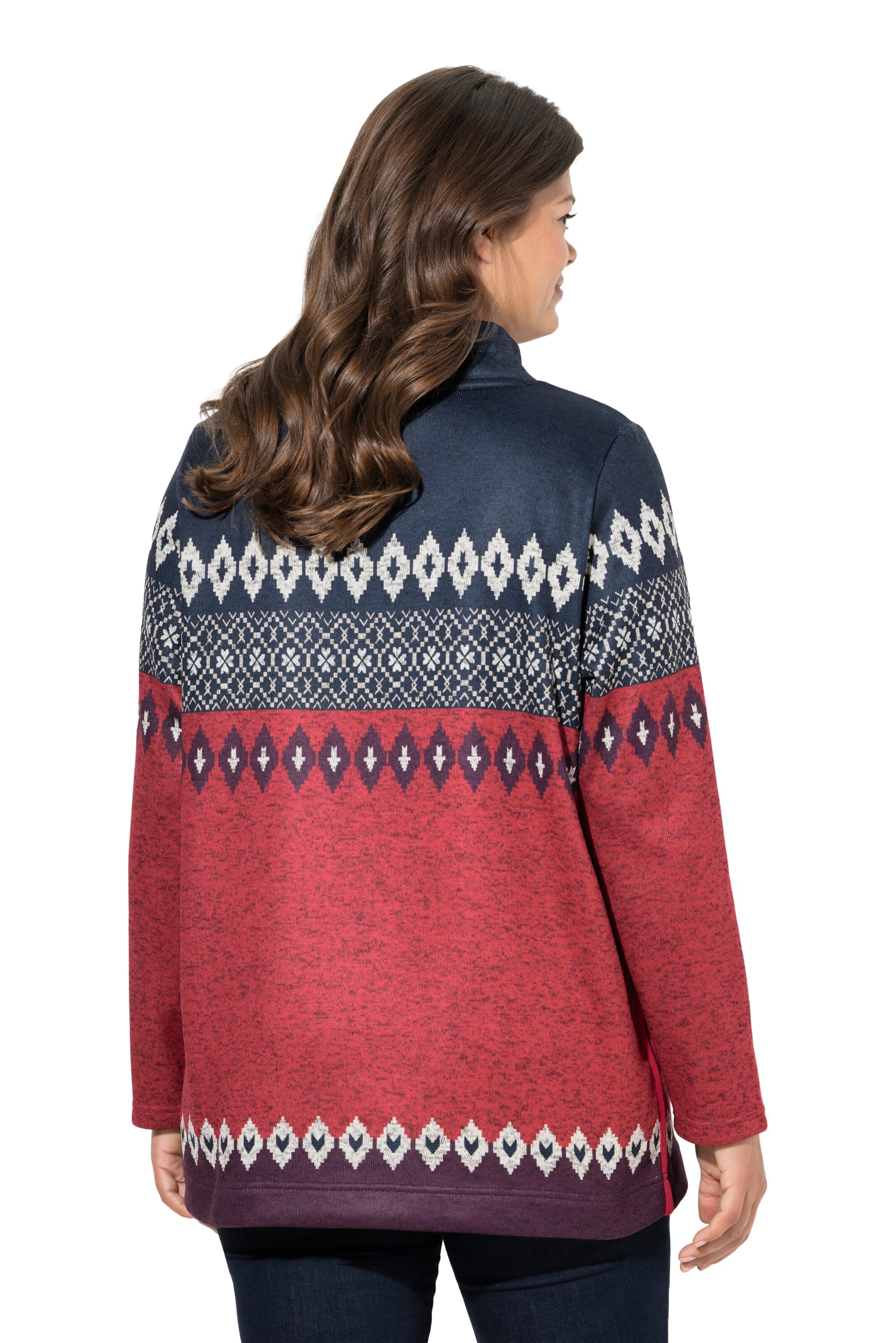 LAURASØN Sweatshirt in Rot