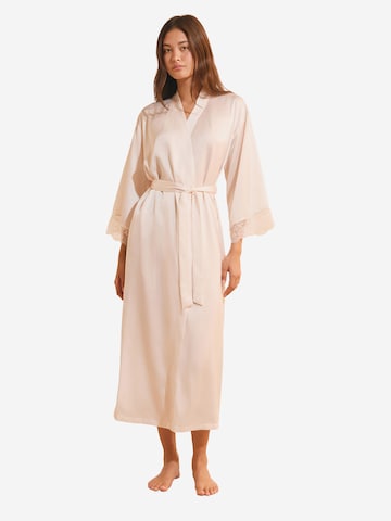 ETAM Morgenmantel 'Desire' in Beige: Vorderseite