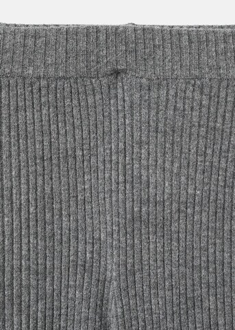 MANGO TEEN Flared Pants 'Sweatp' in Grey