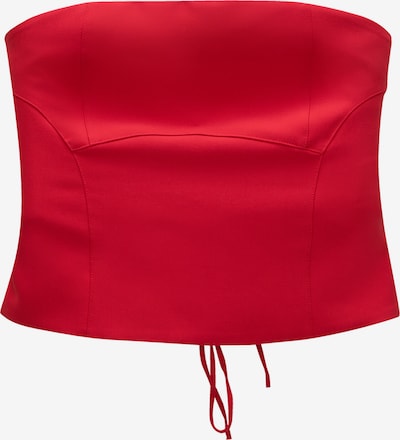 Pull&Bear Top | rdeča barva, Prikaz izdelka