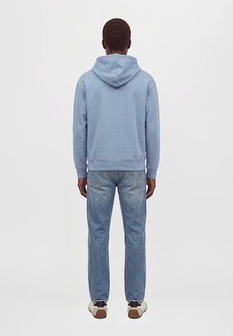 BOSS Sweatshirt 'WeSmallhood' in Blau: Rückseite