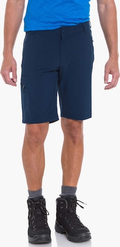 Schöffel Slim fit Outdoor Pants in Blue
