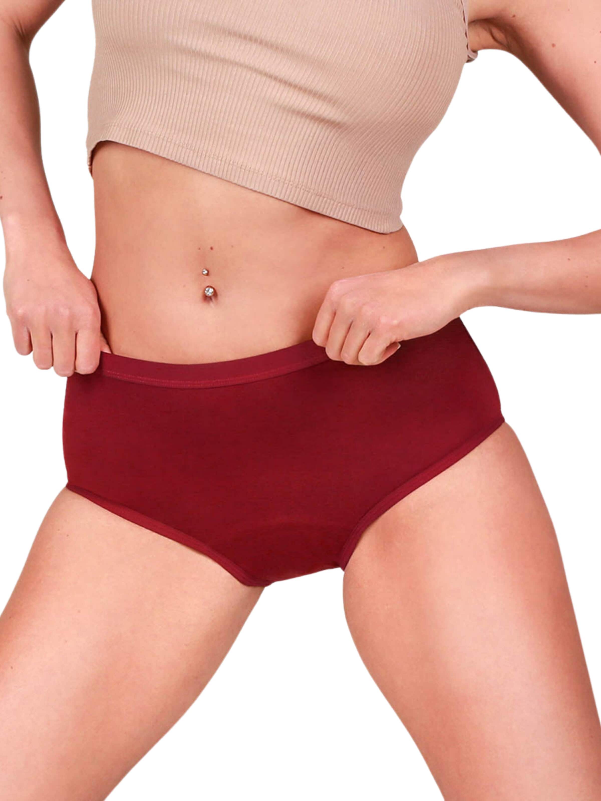 Taynie Panty 'Comfort Bamboo ultra' in Red: front