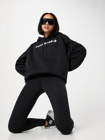 CONVERSE Sweatshirt in Schwarz