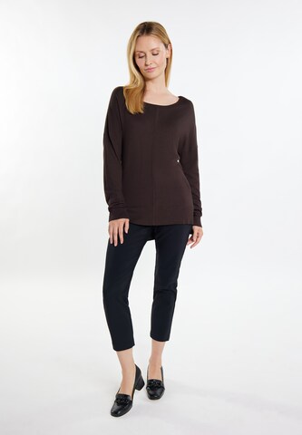 usha BLACK LABEL Pullover 'Nowles' in Braun