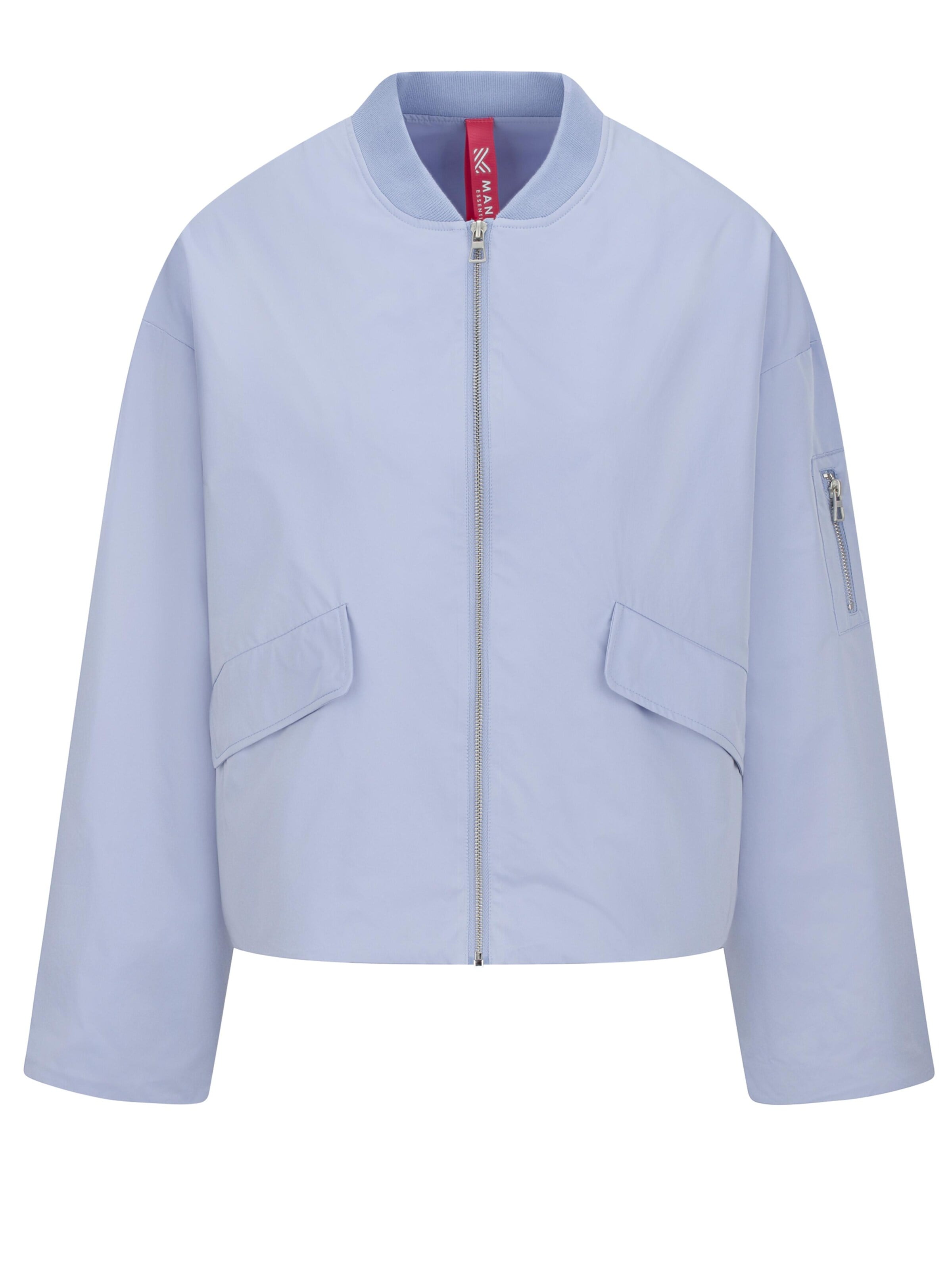 MANISA Between-Season Jacket 'Blouson' in Blue: front