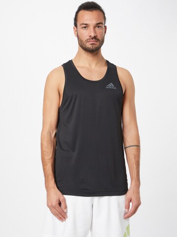 ADIDAS SPORTSWEAR Performance Shirt in Black: front