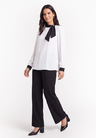usha BLACK LABEL - Blusa en blanco
