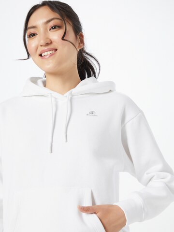 Champion Authentic Athletic Apparel Sweatshirt i vit