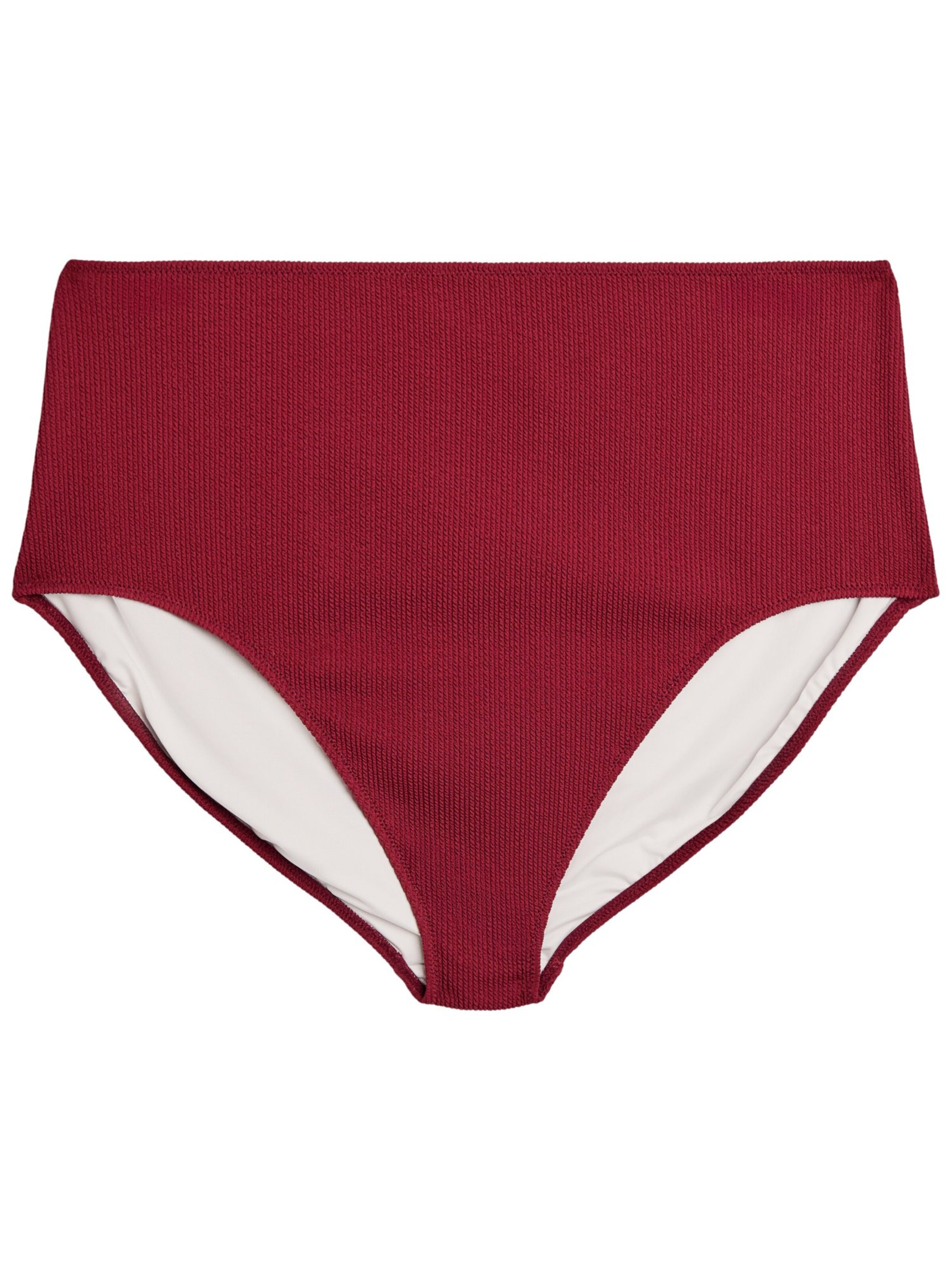 Slip bikini 'Slino' di Swim by Zizzi in rosso: frontale
