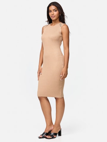 Orsay Knitted dress 'Luisa' in Brown