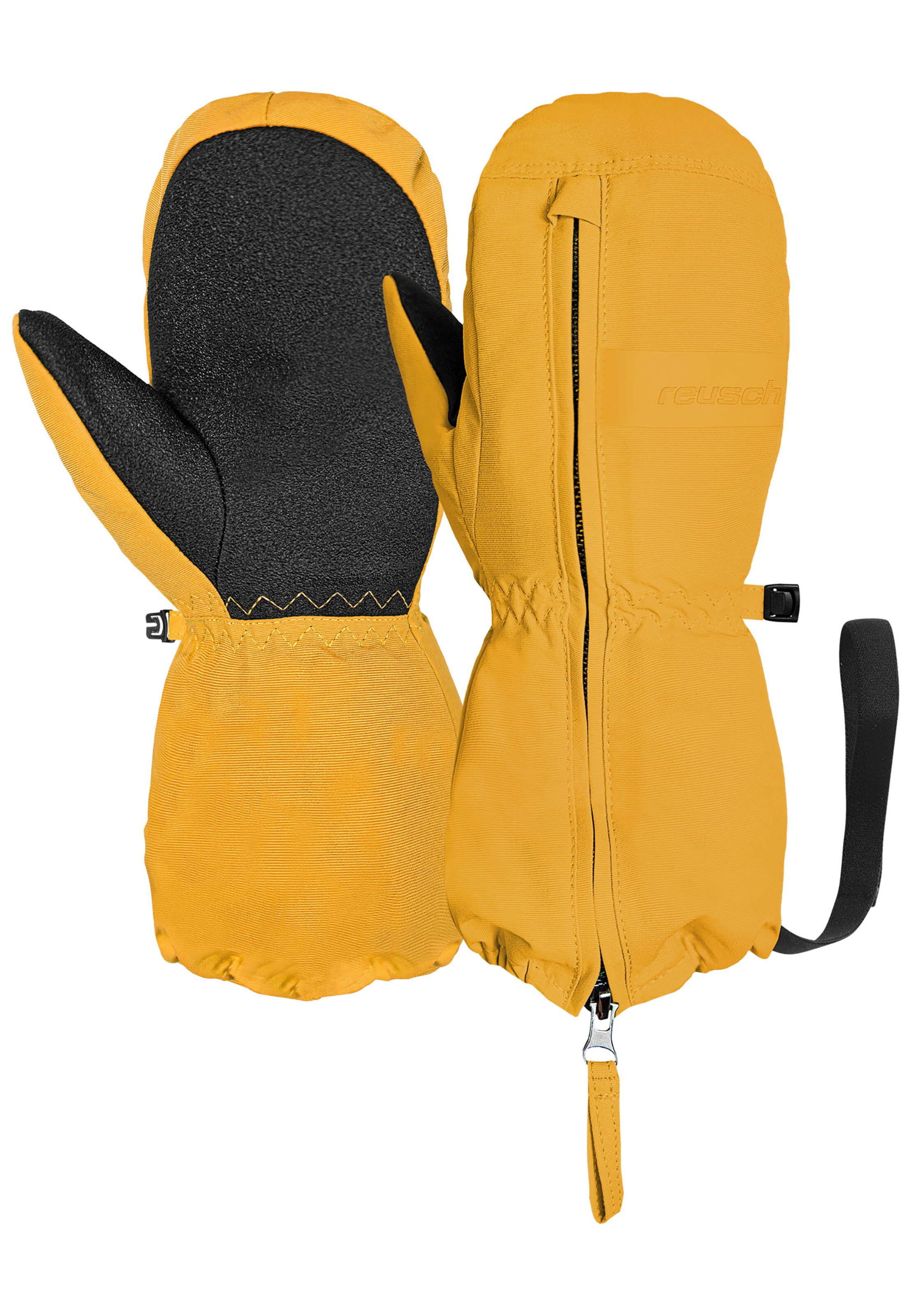 REUSCH Handschoenen 'Moritz Mitten' in Geel: voorkant