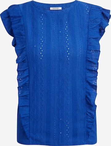 Orsay Blouse in Blue: front