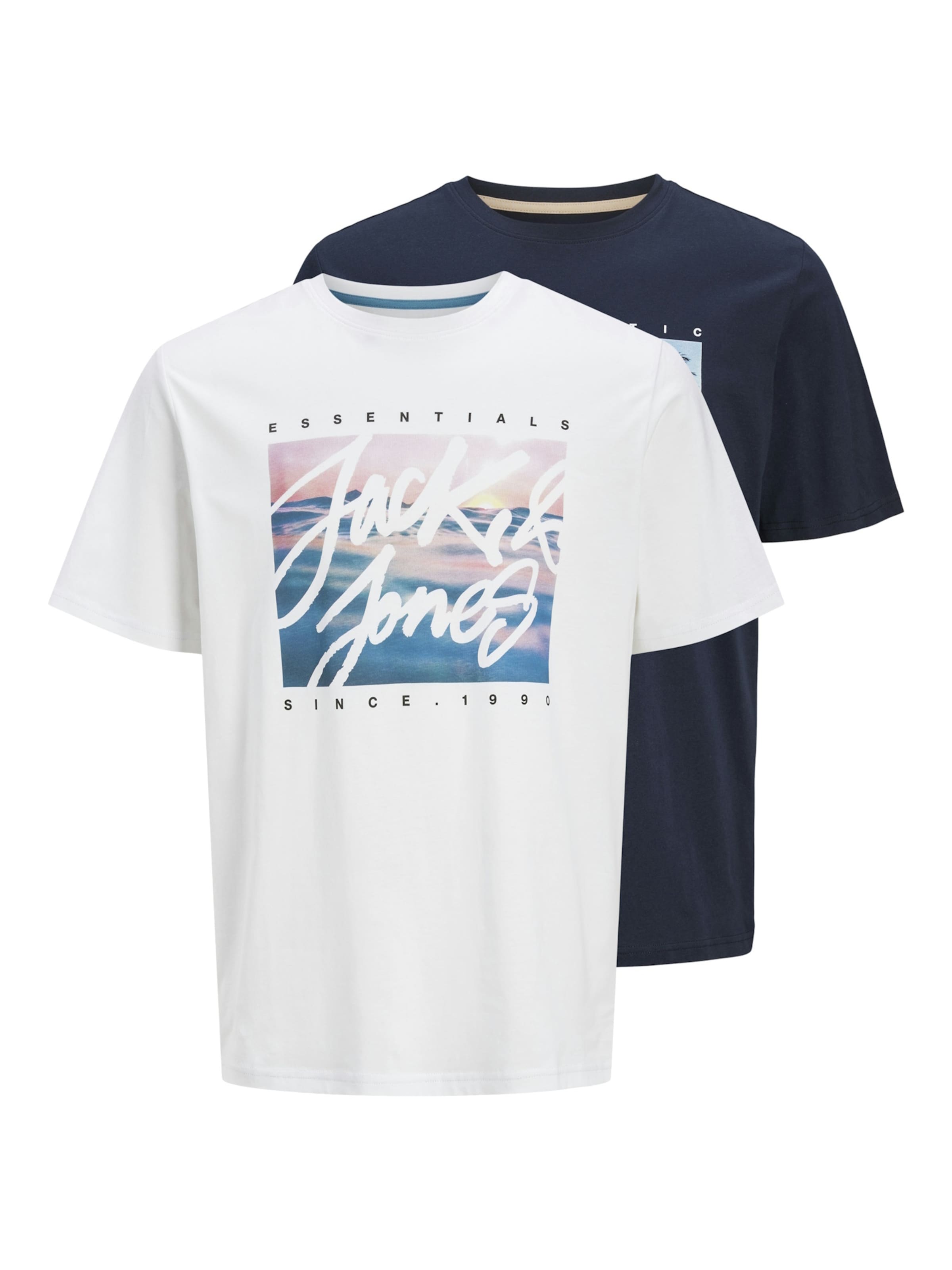 JACK & JONES Shirt 'Colton' in Blue: front