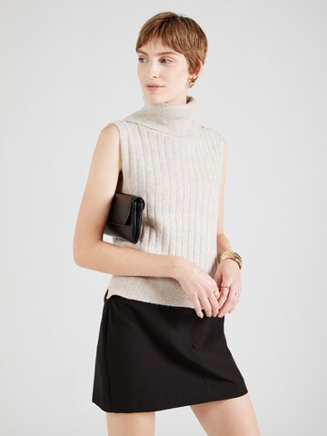 VILA - Jersey 'VIBeluna' en beige: frente