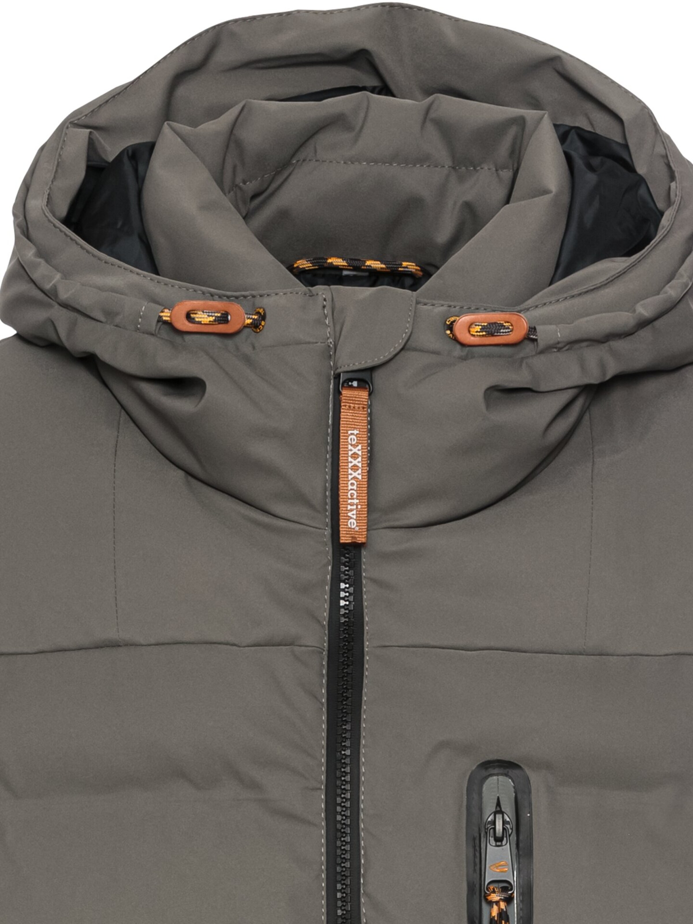 CAMEL ACTIVE teXXXactive® Funktionsjacke aus recyceltem Polyester in Grau