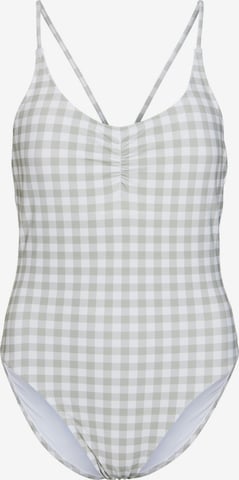 OBJECTBustier Jednodijelni kupaći kostim 'Rasmine' - bijela boja: prednji dio