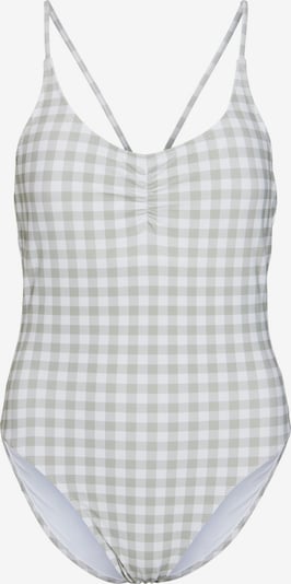 Maudymosi kostiumėlis 'Rasmine' iš OBJECT, spalva – pilka / balkšva, Prekių apžvalga