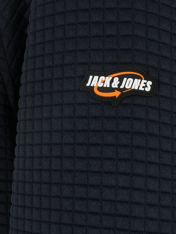 Bluză de molton de la Jack & Jones Plus pe albastru
